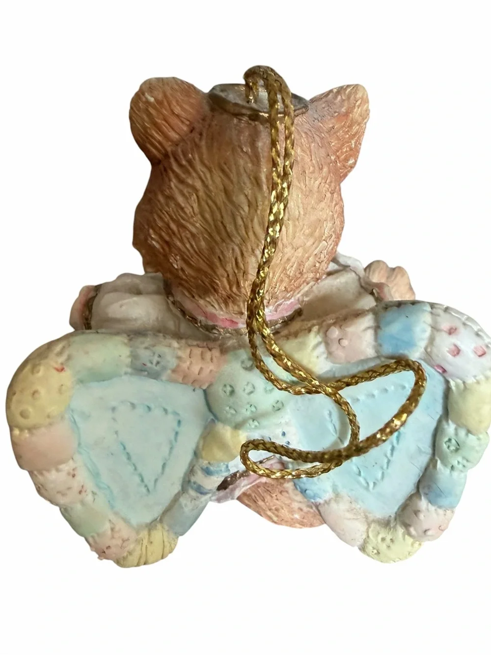 Vintage 90s Enesco Calico Kittens Cat Christmas Ornaments Lot of 4 Holiday